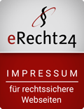 eRecht24-Siegel IMPRESSUM fr rechtssichere Webseiten